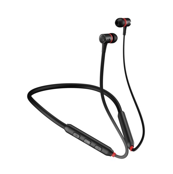 boAt Rockerz 245 pro Bluetooth Neckband in Ear with Mic, Beast Mode (Fiery Black)