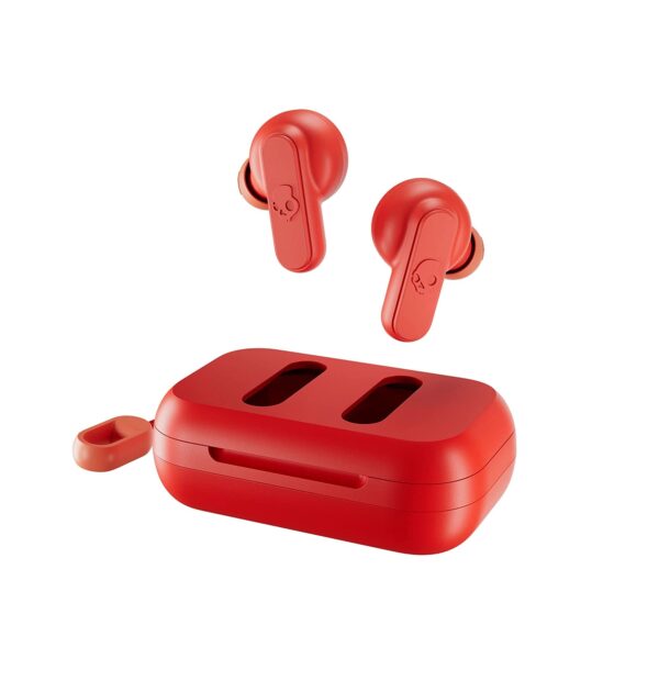Skullcandy Dime Bluetooth Truly Wireless in Ear Earbuds with Mic (Golden Red) - Refurbished