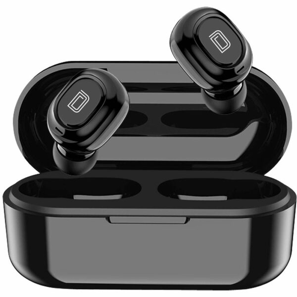 DETEL Di-Pod True Wireless Earbuds (Bluetooth 5.0, Google Assistant/Siri, 20 Hrs Playtime, IPX4 Waterproof) Refurbished