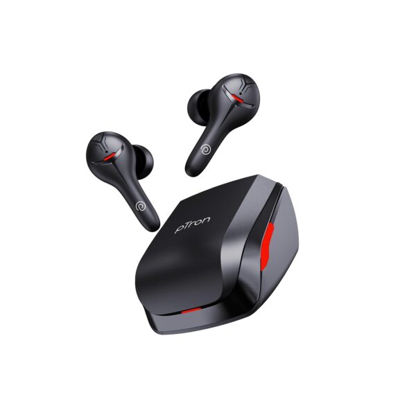 pTron Newly Launched PlayBuds 1 Pro In-Ear TWS Earbuds (Black)