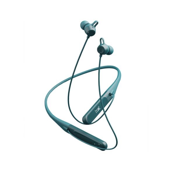 boAt Rockerz 255 Touch Neckband with Full Touch Controls (Teal Green)