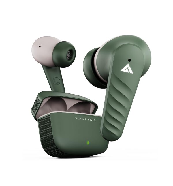 Boult Audio Newly Launched X10 Pro TWS Earbuds with 45H Playtime (Green)
