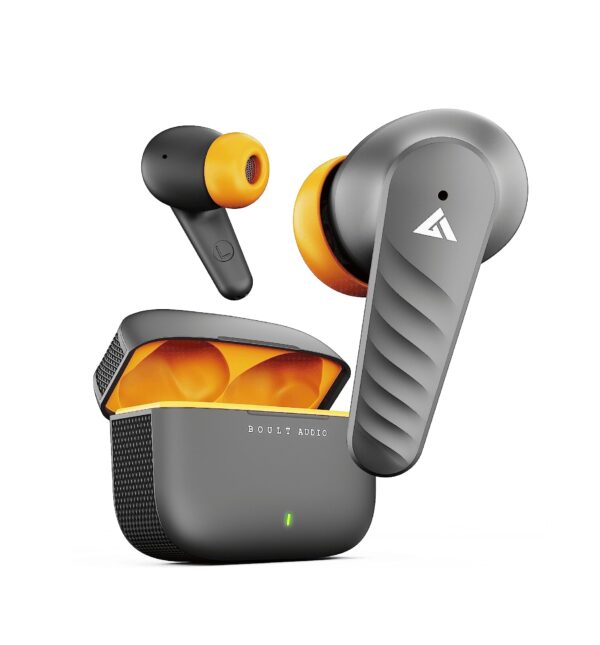 Boult Audio Newly Launched X10 Pro TWS Earbuds with 45H Playtime (Grey)