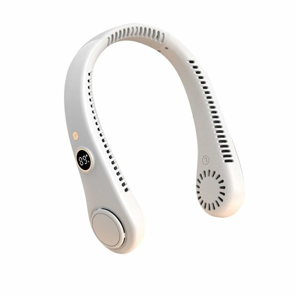 Onyxtron Neclband Portable Air Conditioning Neck Cooler (White)