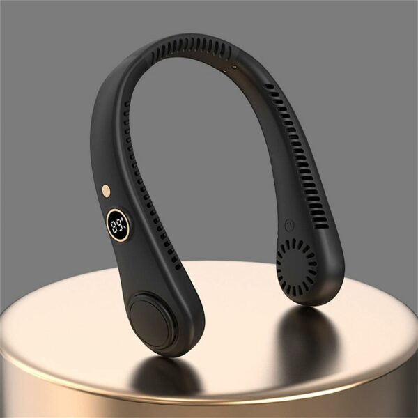 Onyxtron Mini Neckband Fan 9000mAh Portable Bladeless Fan
