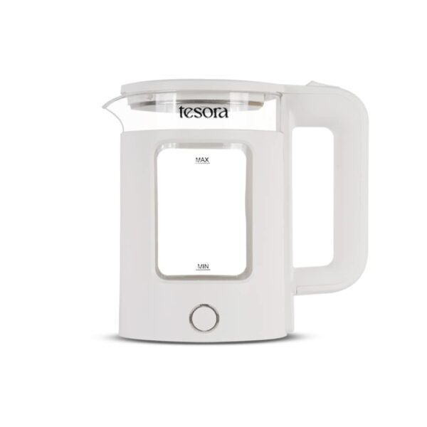 Tesora Electric Glass Kettle 1.5L (White)