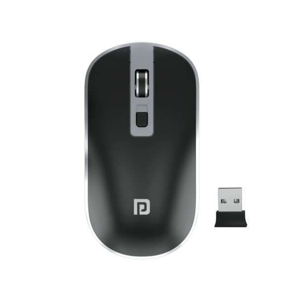 Portronics Toad 14 Wireless Optical Mouse (Black)