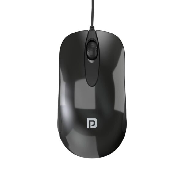Portronics Toad 26 Wired Optical Mouse, 1.35M Cable Length(Black)