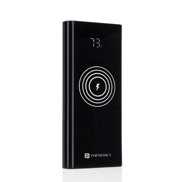 Portronics Power 10 10000 mAh 15W Li-Polymer Premium Edition Wireless Power Bank