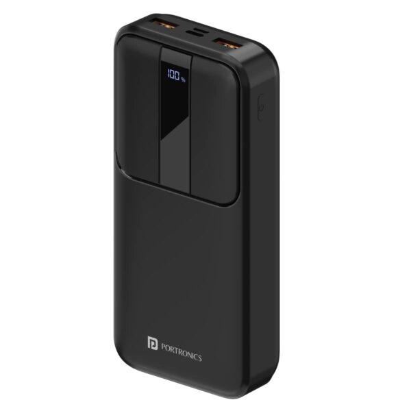 Portronics Power D 20k 20000 mAh Power Bank (Black)