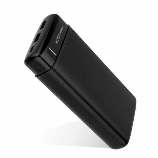 Portronics Power PRO Lithium Polymer 20K 20000 mAh Power Bank (Black)