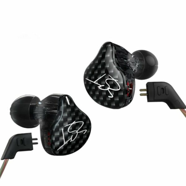 yinyoo KZ ZST Hybrid Banlance Armature with Dynamic in Ear Monitors Earphone 1BA+1DD HiFi Headset (ZST mic)