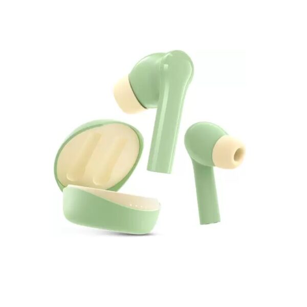 Mivi DuoPods D4 TWS, Rich Bass,50H Playtime (Hazel Green, True Wireless) Refurbished