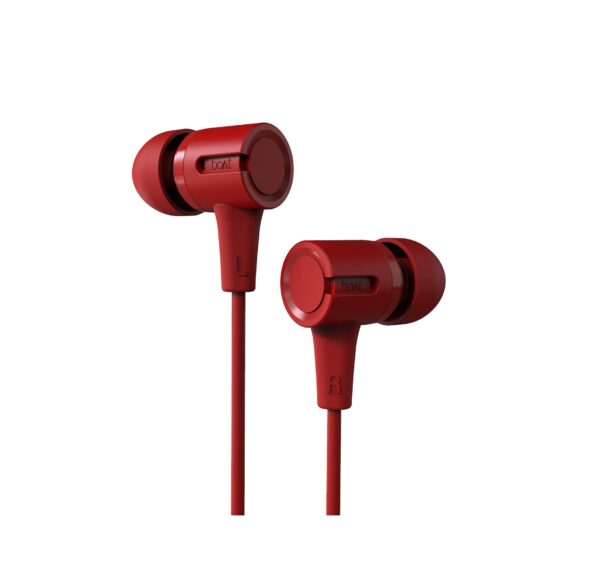 boAt Bassheads 102 in Ear Wired Earphones with Mic(Fiery Red)