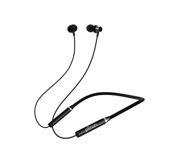 PTron Tangentbeat in-Ear Bluetooth 5.0 Wireless Headphones with Mic (Black)