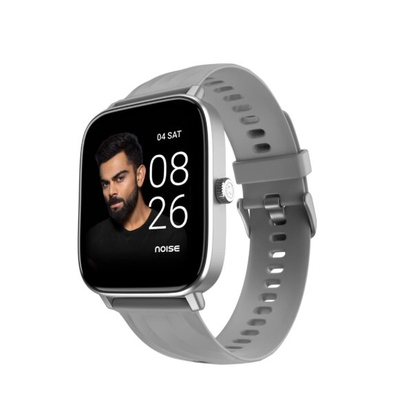 Noise Newly Launched Quad Call 1.81" Display, Bluetooth Calling Smart Watch (Silver Grey)