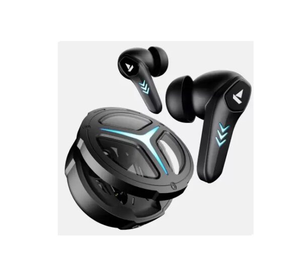 boAt Immortal 171 with Beast Mode(Low Latency), 40 HRS Playback (Black Sabre, True Wireless)