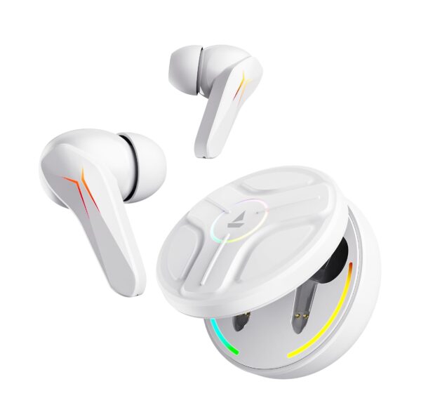 boAt Newly Launched Immortal 141 TWS Gaming Earbuds (White Sabre)