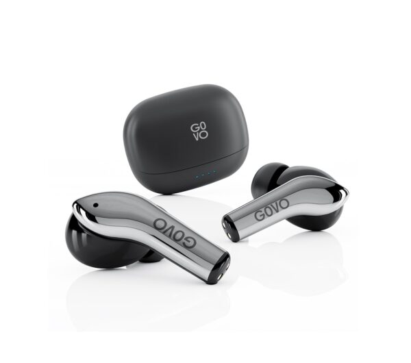 GOVO GoBuds 945 ChromeX Wireless Earbuds (ChromeX - Dark Knight)