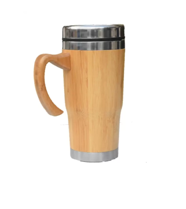 BAMBOO COFFEE MUG Stainless Steel Coffee Mug