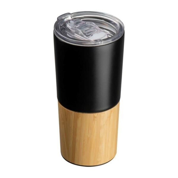 Bamboo Stainless Steel Travel Tumbler for Hot and Cold Coffee/Tea Tumbler Insulated