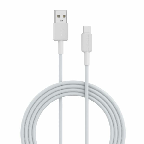 Portronics Konnect Link 5C 5A Type C Fast Charging Cable (White)