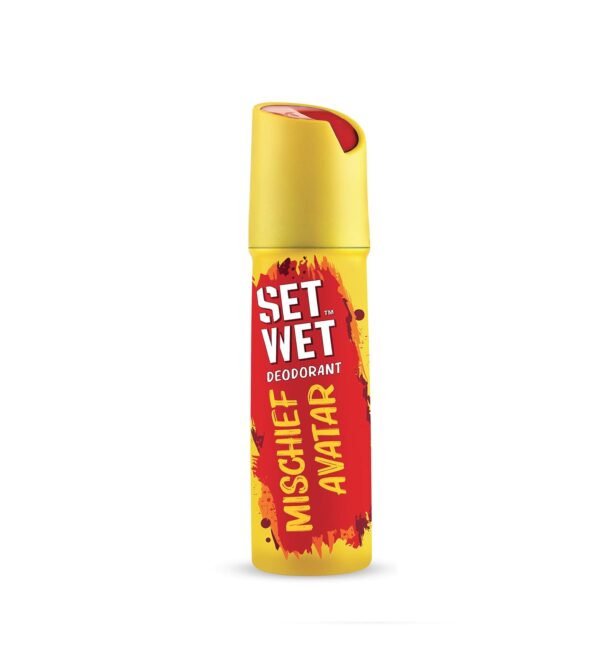 SET WET Deodorant For Men Mischief Avatar Spicy Wood, 150ml