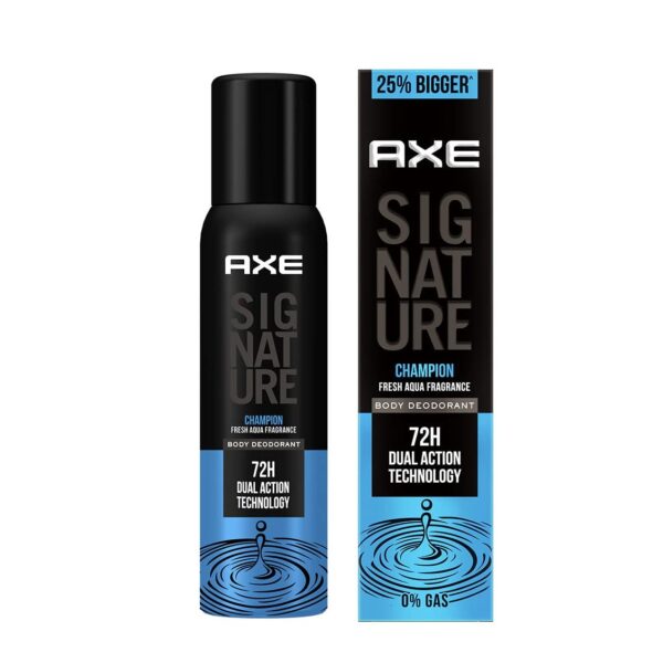 Axe Signature Champion No Gas Body Deodorant Bodyspray for Men 154 ml