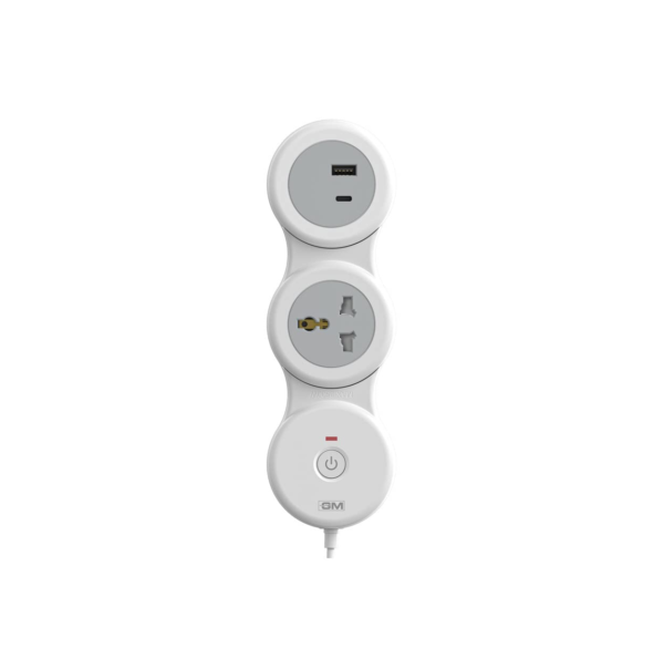 GM 2+1 G-Hoop Spike Guard with A & C Type USB-Master Switch