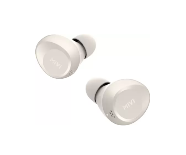 Mivi DuoPods M30 earbuds with 42 hours of playtime (Beige, True Wireless)