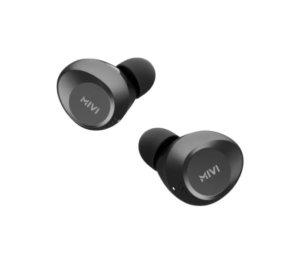 Mivi DuoPods M30 earbuds with 42 hours of playtime (Black, True Wireless)