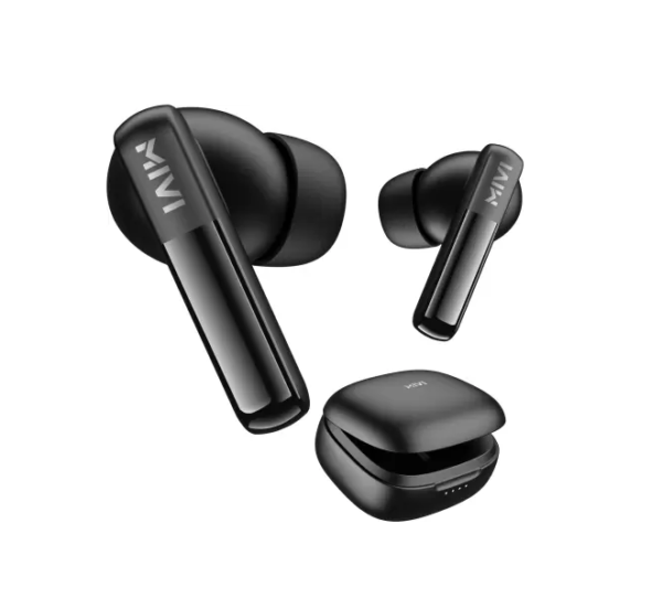 Mivi DuoPods K2 TWS,AI-ENC,40Hr Playtime (Galaxy Black, True Wireless)