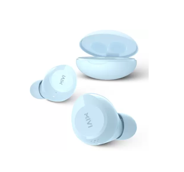 Mivi DuoPods K1 compact earbuds, AI-ENC,TWS with 42H Playtime (Brisk Blue, In the Ear)