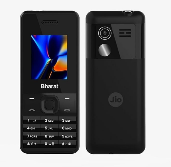 JioBharat V2 Phone 4G (Black)