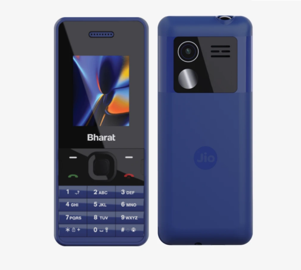 JioBharat V2 Phone 4G (Blue)
