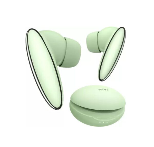Mivi DuoPods K6 TWS,Rich Bass,50H Playtime (Green, True Wireless)