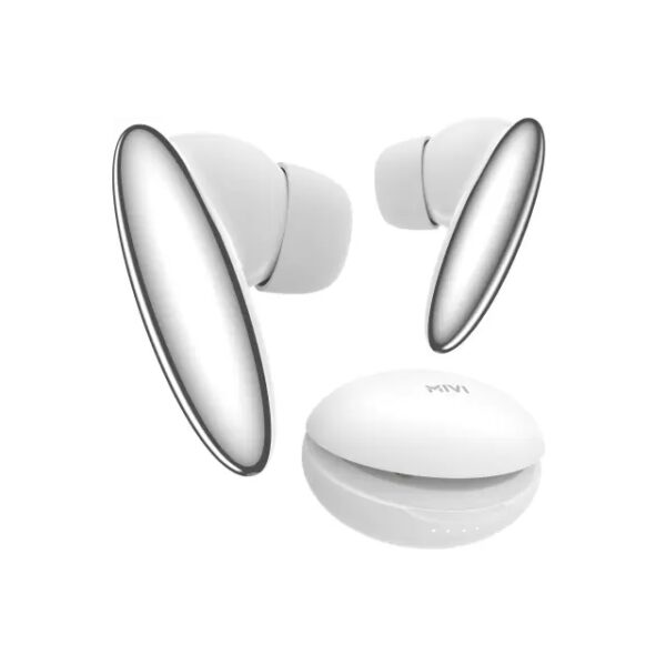 Mivi DuoPods K6 TWS,Rich Bass,50H Playtime (White, True Wireless)