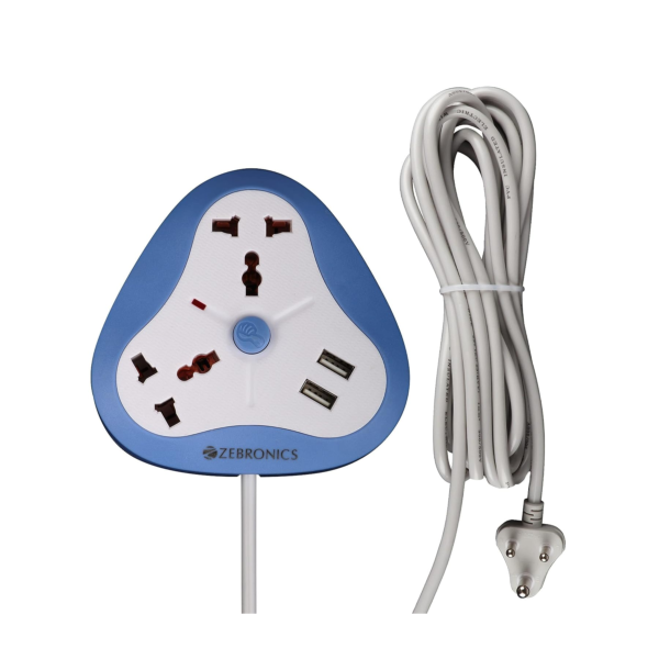 ZEBRONICS ZEB-PS2120 USB 2500W USB Power Extension Socket