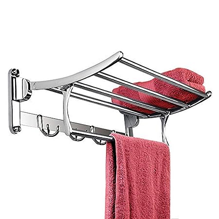 Plantex Stainless Steel Heavy and Sturdy Towel Rod/Towel Rack for Bathroom/Towel  Bar/Hanger/Stand/Bathroom Accessories (24 Inch) Chrome Finish Towel Holder  Price in India - Buy Plantex Stainless Steel Heavy and Sturdy Towel Rod/ Towel
