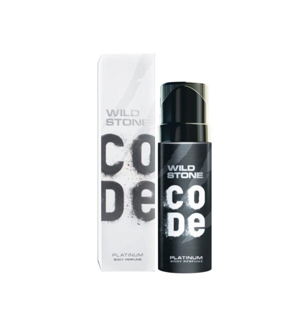 Wild Stone Code Body Perfume Spray 120ml (Platinum)