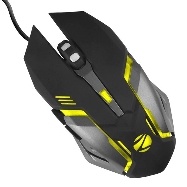 ZEBRONICS-Transformer-M with a High-Performance Gold-Plated USB Mouse: 6 Buttons