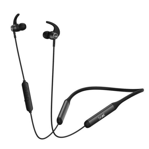 boAt Rockerz 330 Pro in-Ear Bluetooth Neckband with 60HRS Playtime (Active Black)