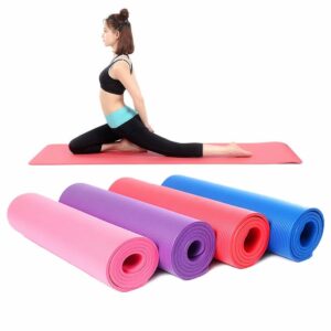 Boldfit Yoga Mat for Women and Men with Cover Bag TPE Material Extra Thick  Exercise Yoga Mat (Blue-Pink)