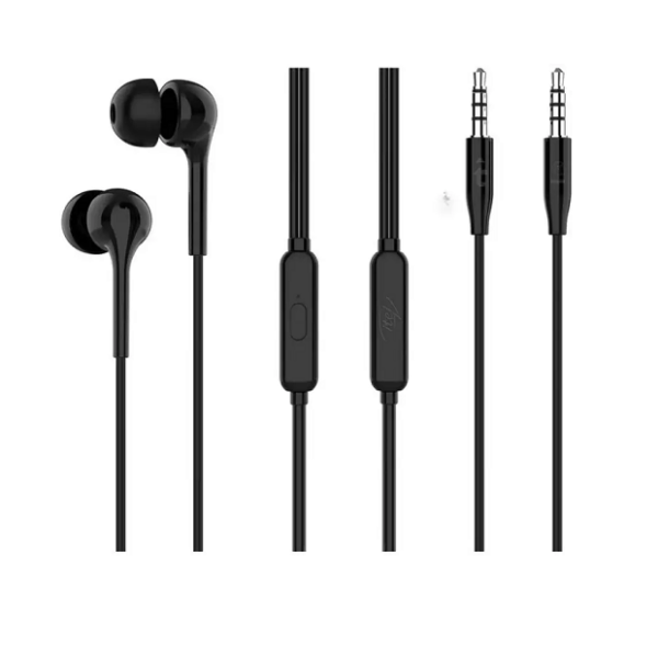 itel IEP-K9 Wired Headset  (Black, In the Ear)