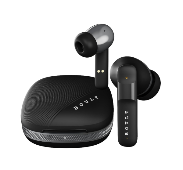 Boult Audio Newly Launched W50 Bluetooth Truly Wireless In Ear Earbuds with 50H Playtime (Ash Black)