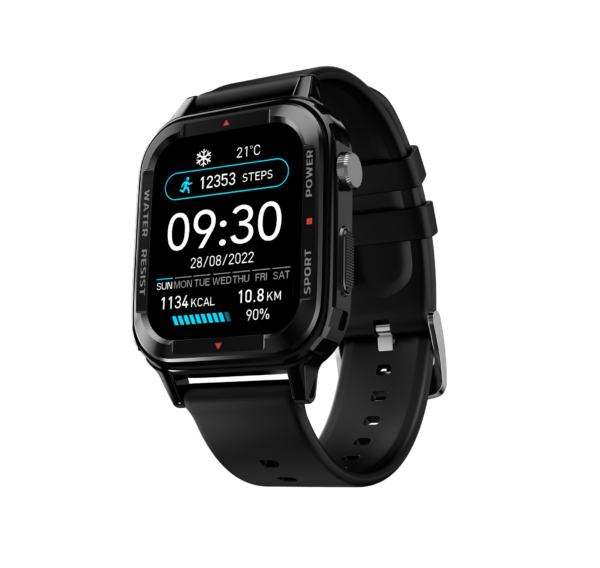 Fire-Boltt Tank 1.85" Outdoor Rugged Bluetooth Calling Smart Watch (Black)