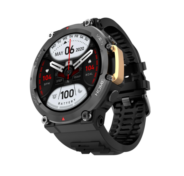 Fire-Boltt Artillery 1.5” HD Display Smart Watch (Black)