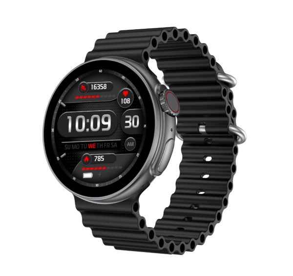 Fire-Boltt Asteroid 1.43” Super AMOLED Display Smart Watch (Black)