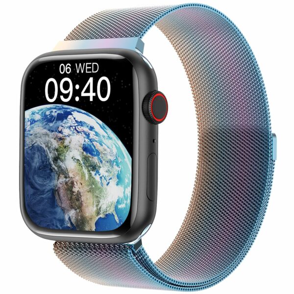 Fire-Boltt Vogue Large 2.05" Display Smart Watch, Always On Display, Wireless Charging