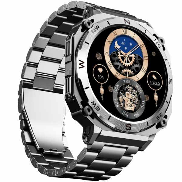 boAt Newly Launched Enigma X500 Smart Watch w/ 1.43" AMOLED Display, Bluetooth Calling, Premium & Luxurious Design